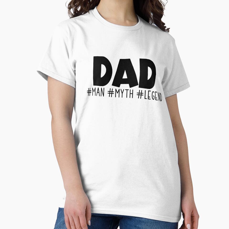 Dad The Man The Myth The Legend by miraipa T-Shirts, Hoodie, Sweatshirt | BlankRebels.com (Image 2)