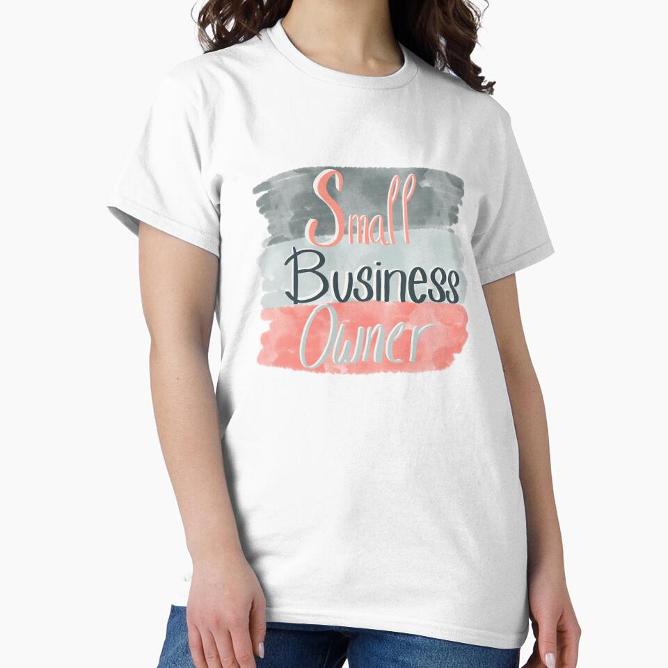 Small Business Owner Paint Splash Rainbow by Rochelle Rae Design T-Shirts, Hoodie, Sweatshirt | BlankRebels.com (Image 2)