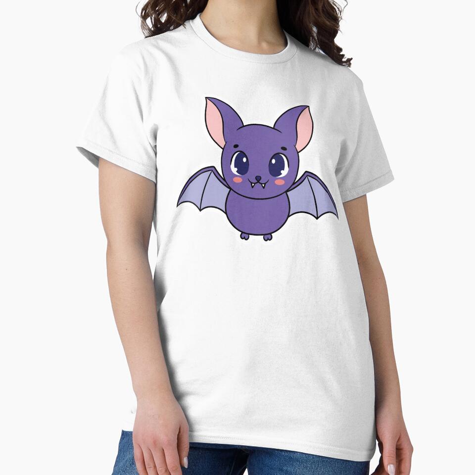 kawaii bat by Raymi03 T-Shirts, Hoodie, Sweatshirt | BlankRebels.com (Image 2)