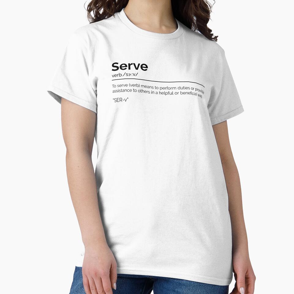 Serve by ConsiTee T-Shirts, Hoodie, Sweatshirt | BlankRebels.com (Image 2)