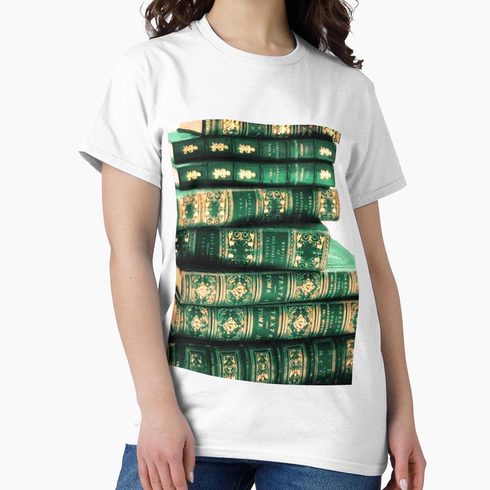 Books green gold aesthetic SKY by loveislovestore T-Shirts, Hoodie, Sweatshirt | BlankRebels.com (Image 2)