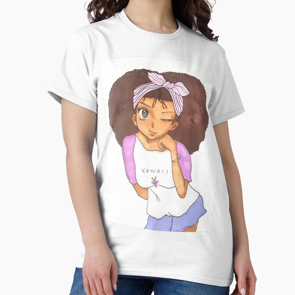 Kawaii Girls Collection - Sweet Grape by KawaiiForAll T-Shirts, Hoodie, Sweatshirt | BlankRebels.com (Image 2)