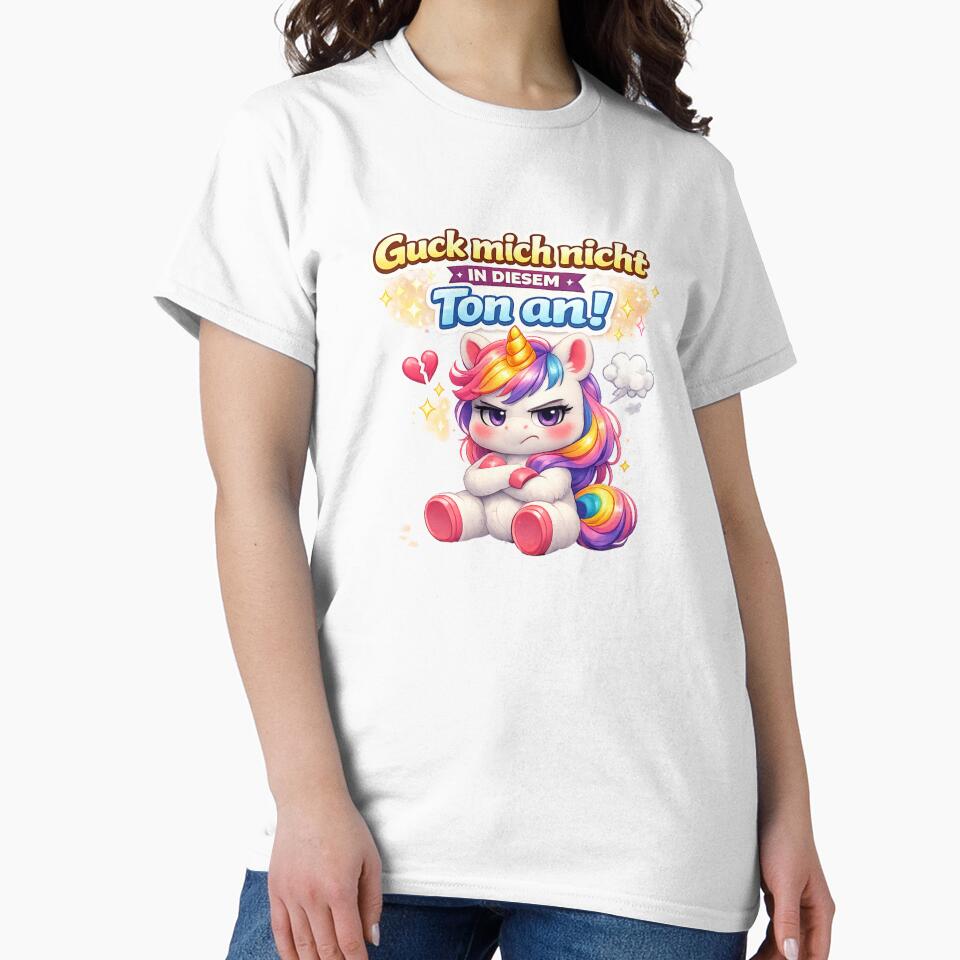 Don’t Look at Me Like That – Sassy Unicorn by Tinosshop T-Shirts, Hoodie, Sweatshirt | BlankRebels.com (Image 2)