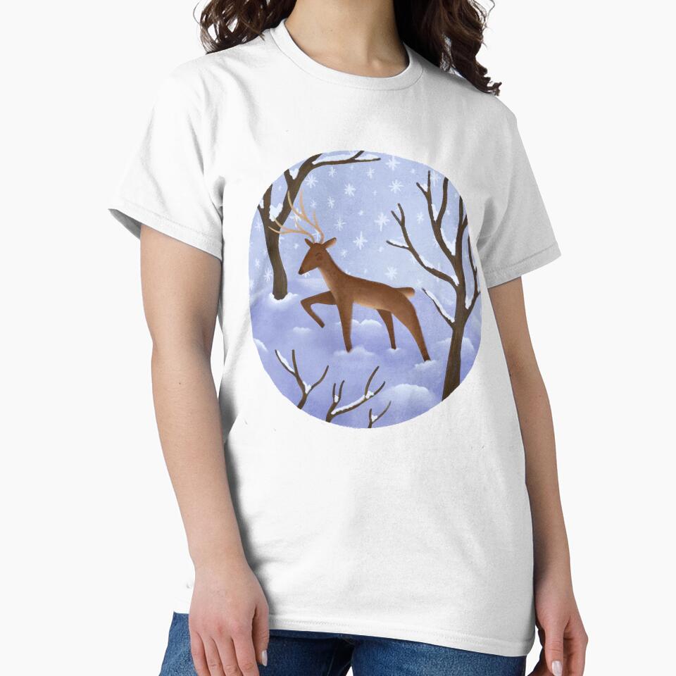 Winter Holiday Card & More by sunnifrogs T-Shirts, Hoodie, Sweatshirt | BlankRebels.com (Image 2)