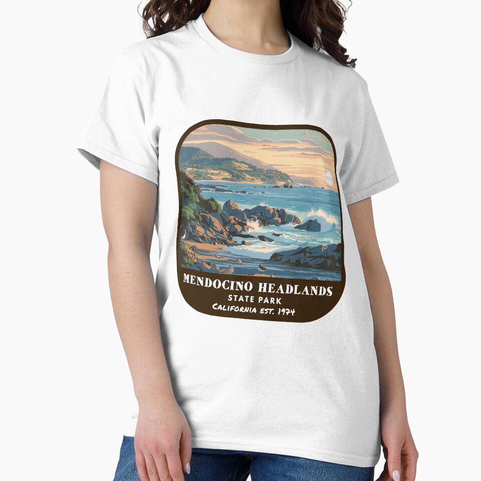 Vintage Mendocino Headlands State Park (California State Park) T-Shirts, Hoodie, Sweatshirt