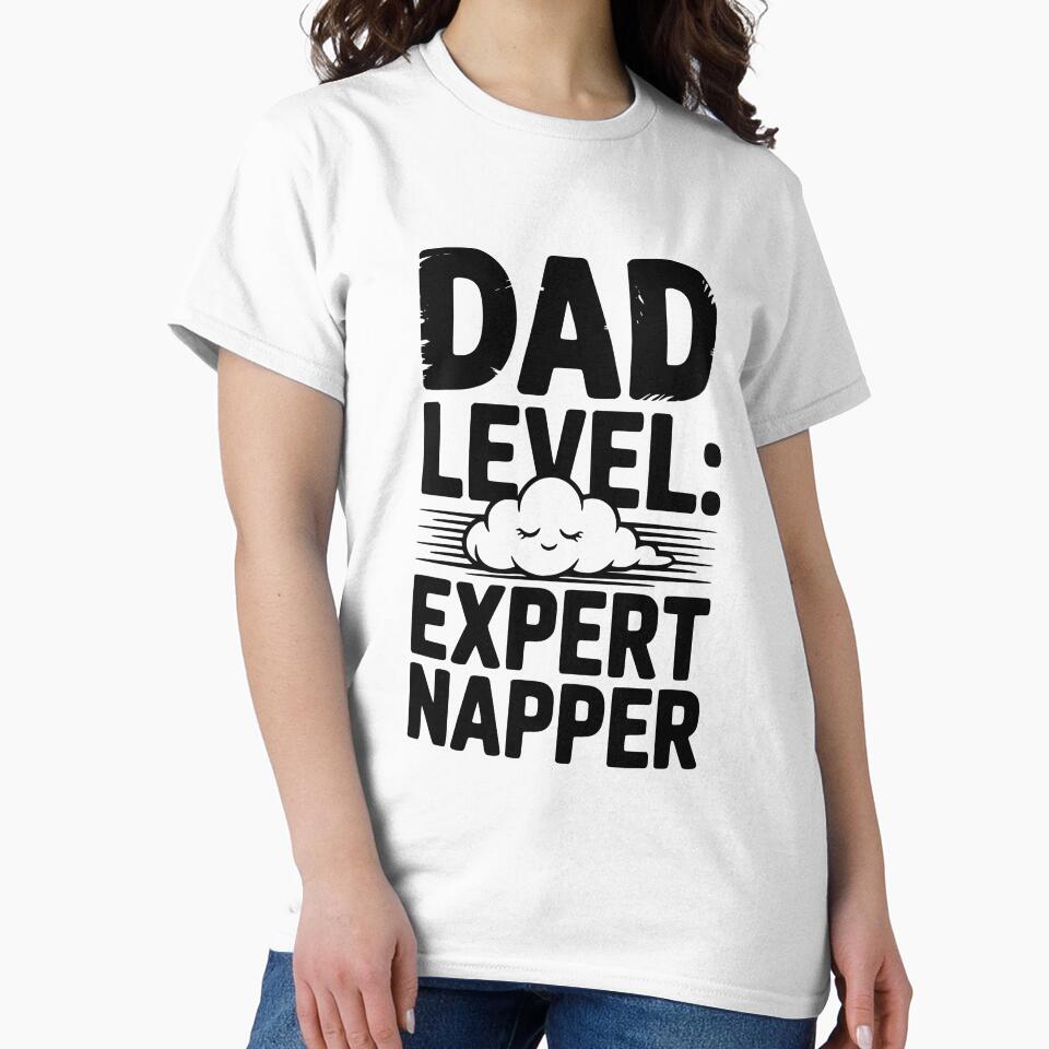 Dad Level Expert Napper by Frank Ring T-Shirts, Hoodie, Sweatshirt | BlankRebels.com (Image 2)