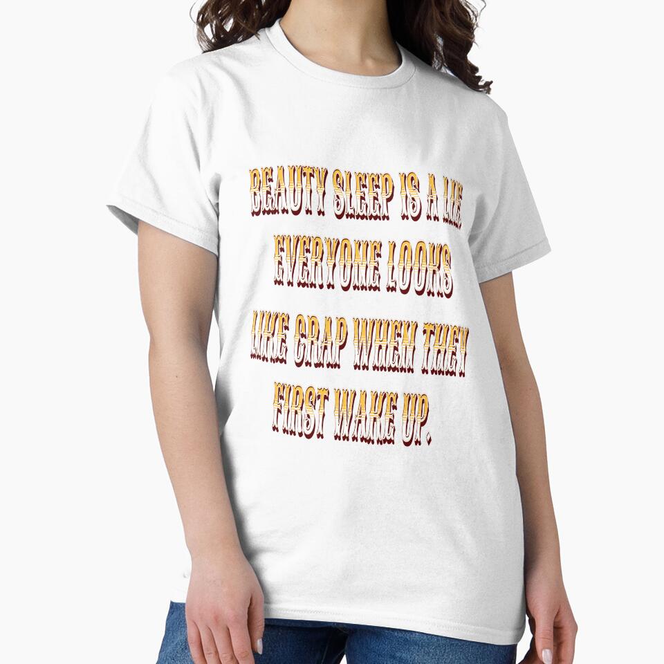 Funny Sarcastic Humor Beauty Sleep Is A Lie by fantasticdesign