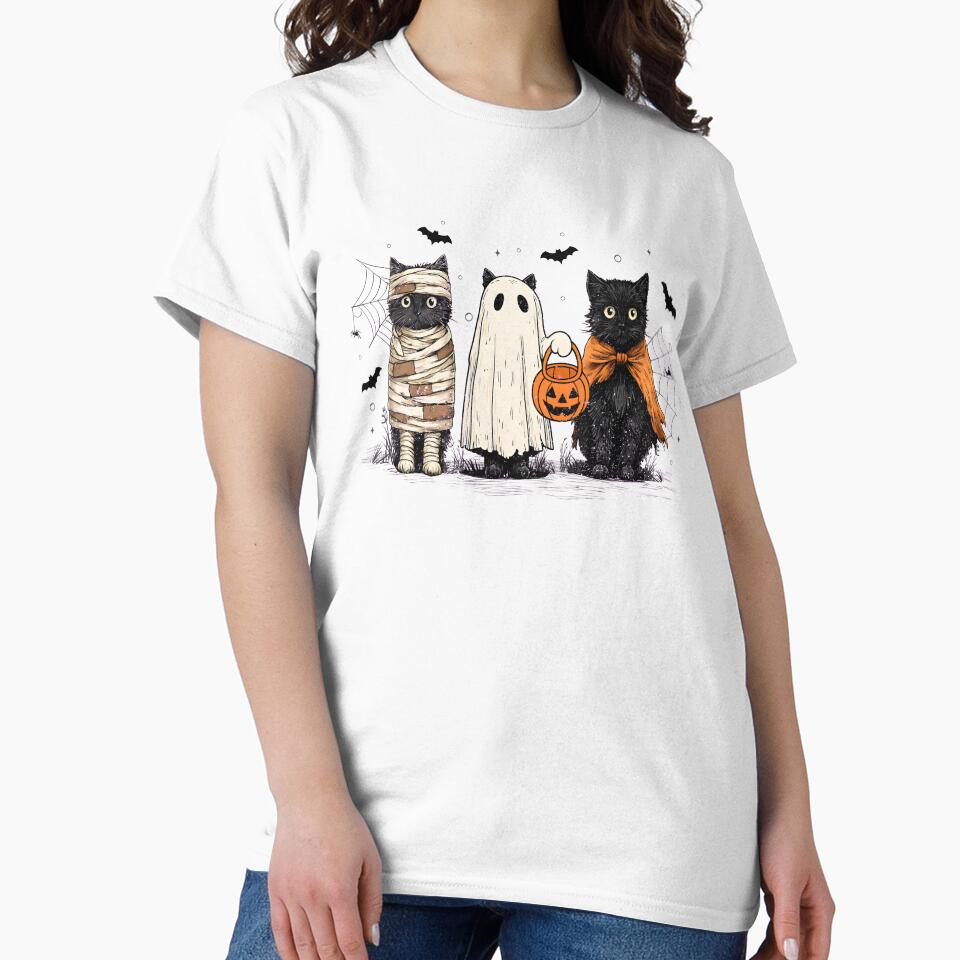 Black Cat Pumpkin by Csonkamarton T-Shirts, Hoodie, Sweatshirt | BlankRebels.com (Image 2)