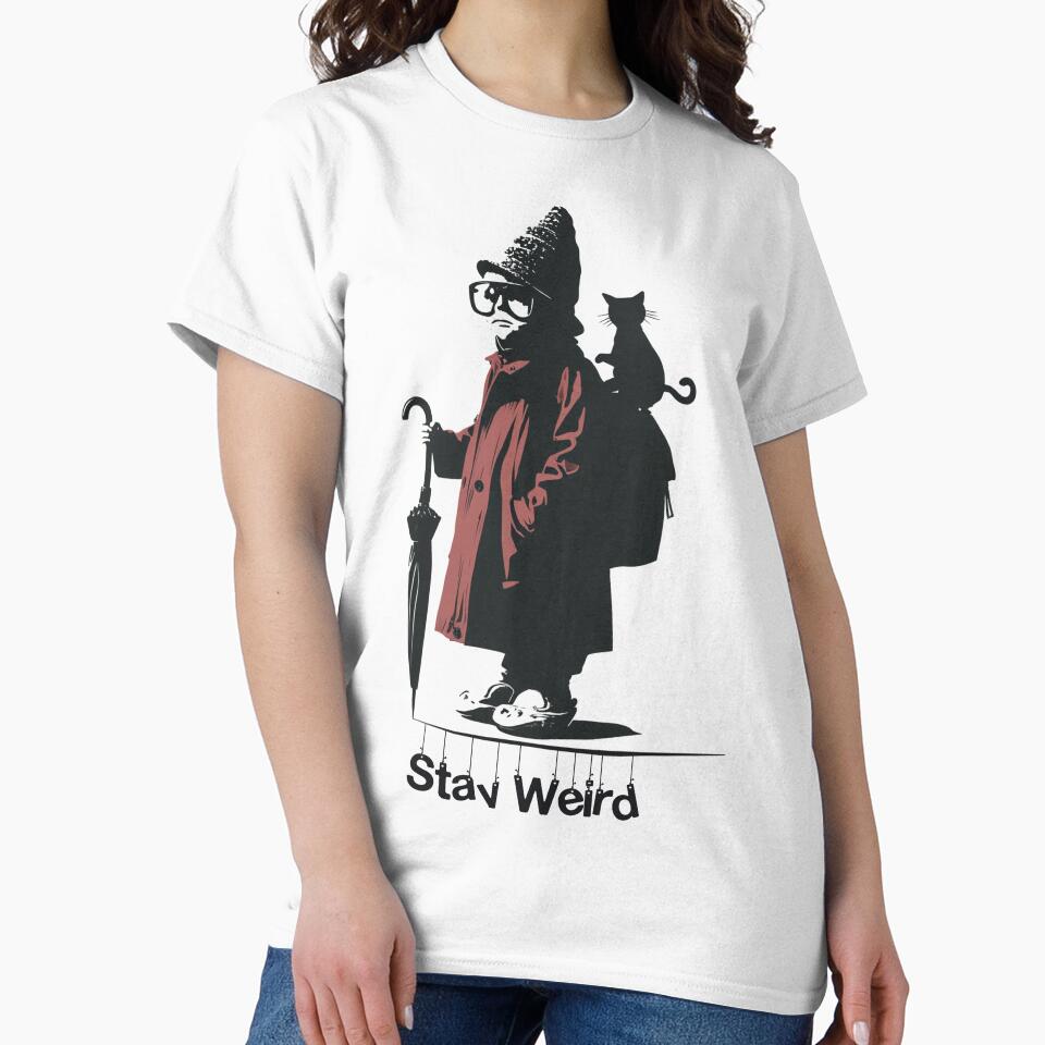 Stay Weird by giggletshirts T-Shirts, Hoodie, Sweatshirt | BlankRebels.com (Image 2)
