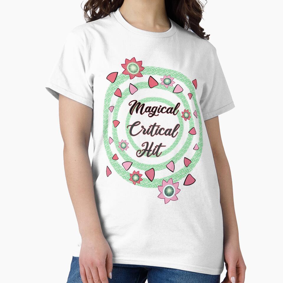 Magical Critical Hit - Signature Move Text Art by vystudio T-Shirts, Hoodie, Sweatshirt | BlankRebels.com (Image 2)