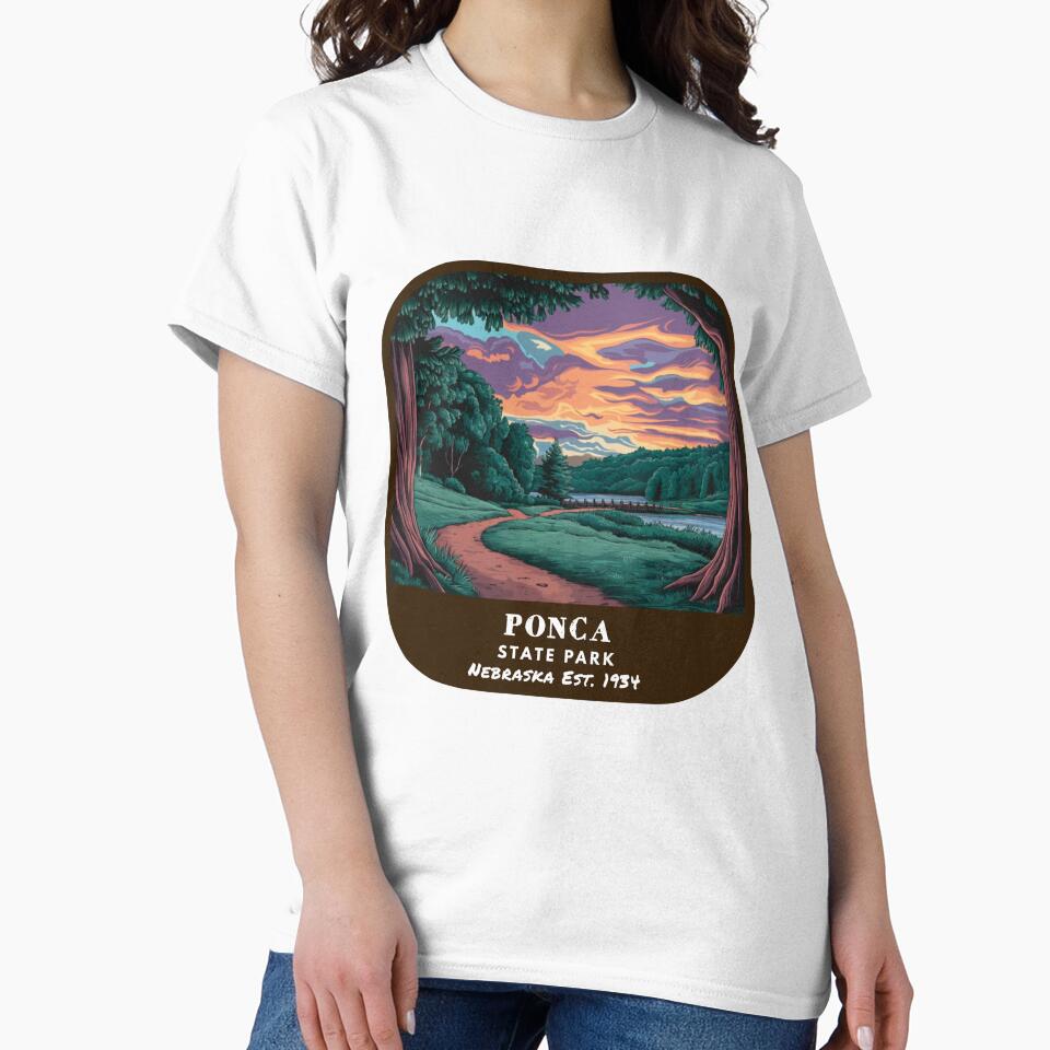 Vintage Ponca State Park (Nebraska State Park) by RabbitK T-Shirts, Hoodie, Sweatshirt | BlankRebels.com (Image 2)
