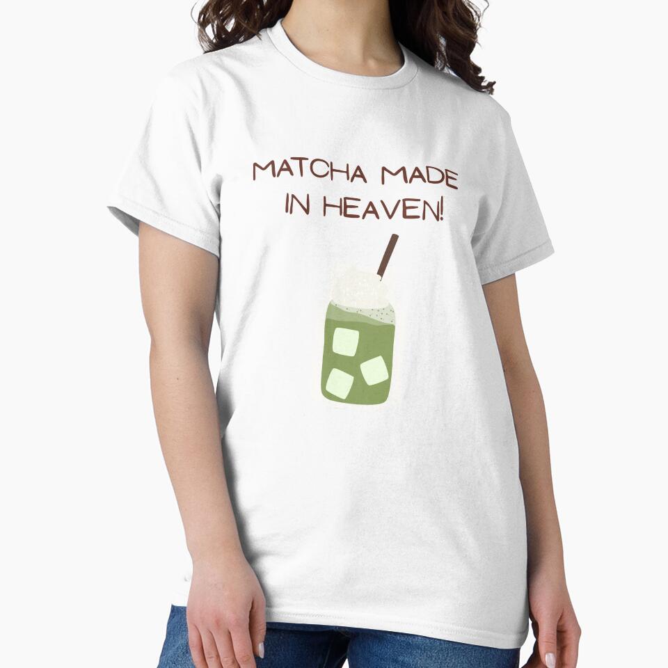 Matcha Made in Heaven – Iced Matcha Lover Aesthetic Design by Furkan Al-Gburi T-Shirts, Hoodie, Sweatshirt (Image 2)
