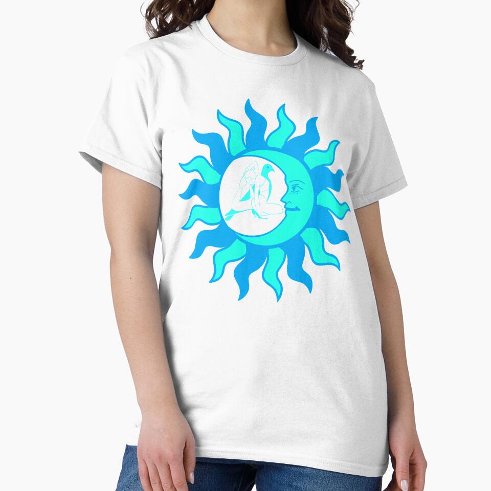 Pigeon Yoga Pose With Sun And Moon by TeesFashion T-Shirts, Hoodie, Sweatshirt | BlankRebels.com (Image 2)