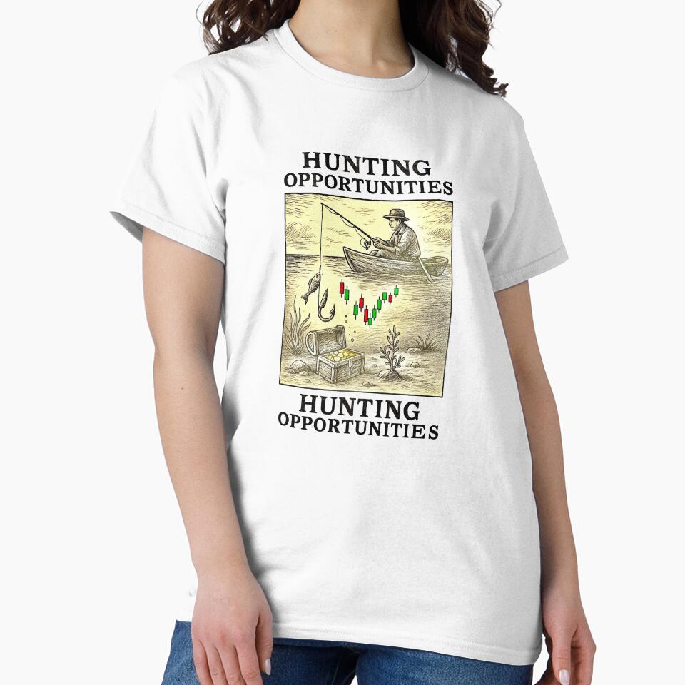 Hunting Opportunities – Stock Market Trader Design by DiaryPN T-Shirts, Hoodie, Sweatshirt | BlankRebels.com (Image 2)