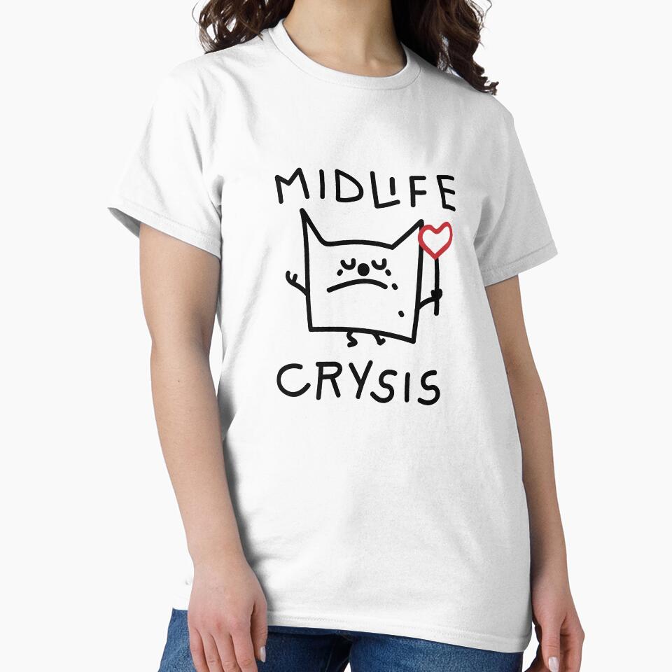 Hug me- midlife crisis by spontania T-Shirts, Hoodie, Sweatshirt | BlankRebels.com (Image 2)