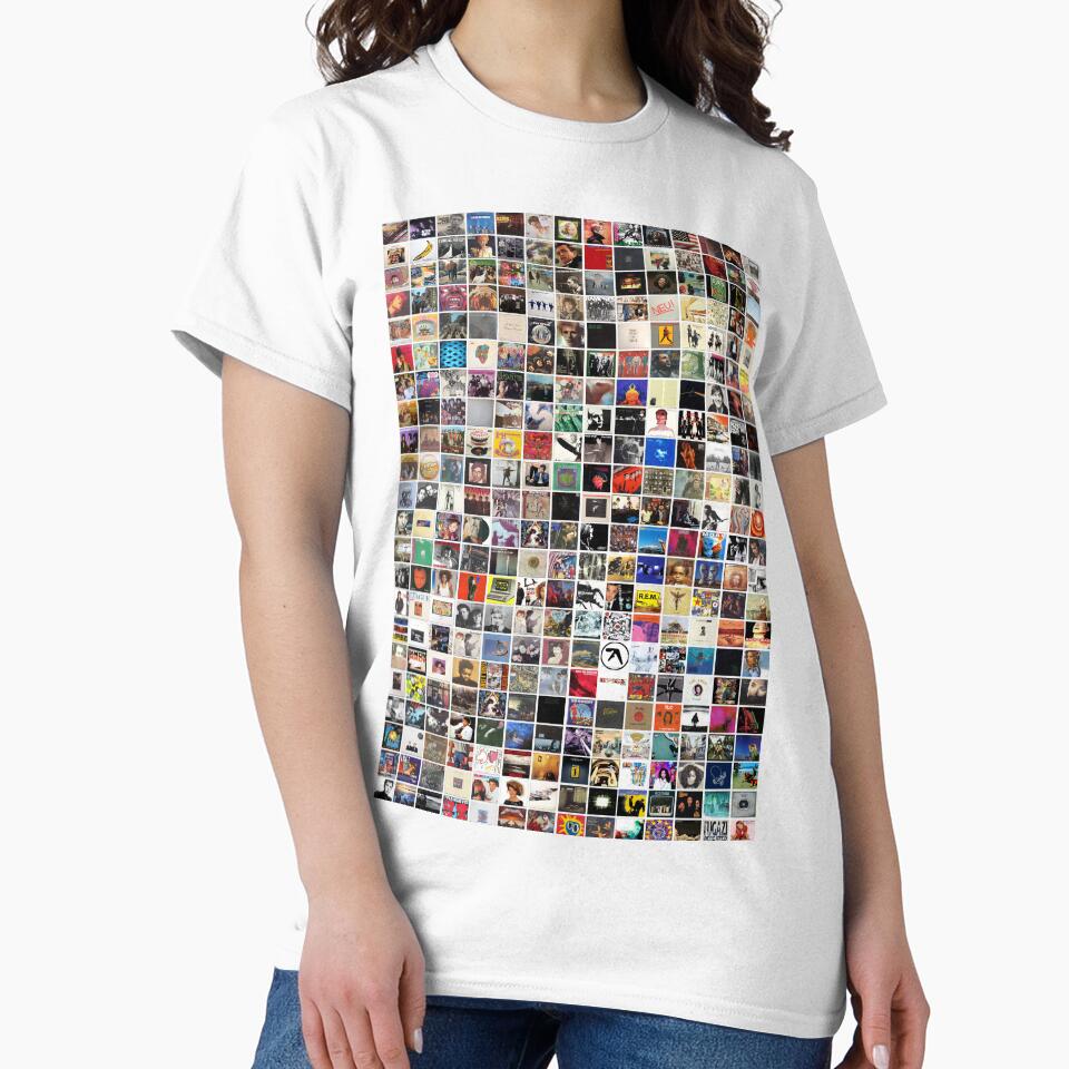 Ultimate Vinyl Print: Greatest Music Albums of All Time by Mr Mustard Prints T-Shirts, Hoodie, Sweatshirt (Image 2)
