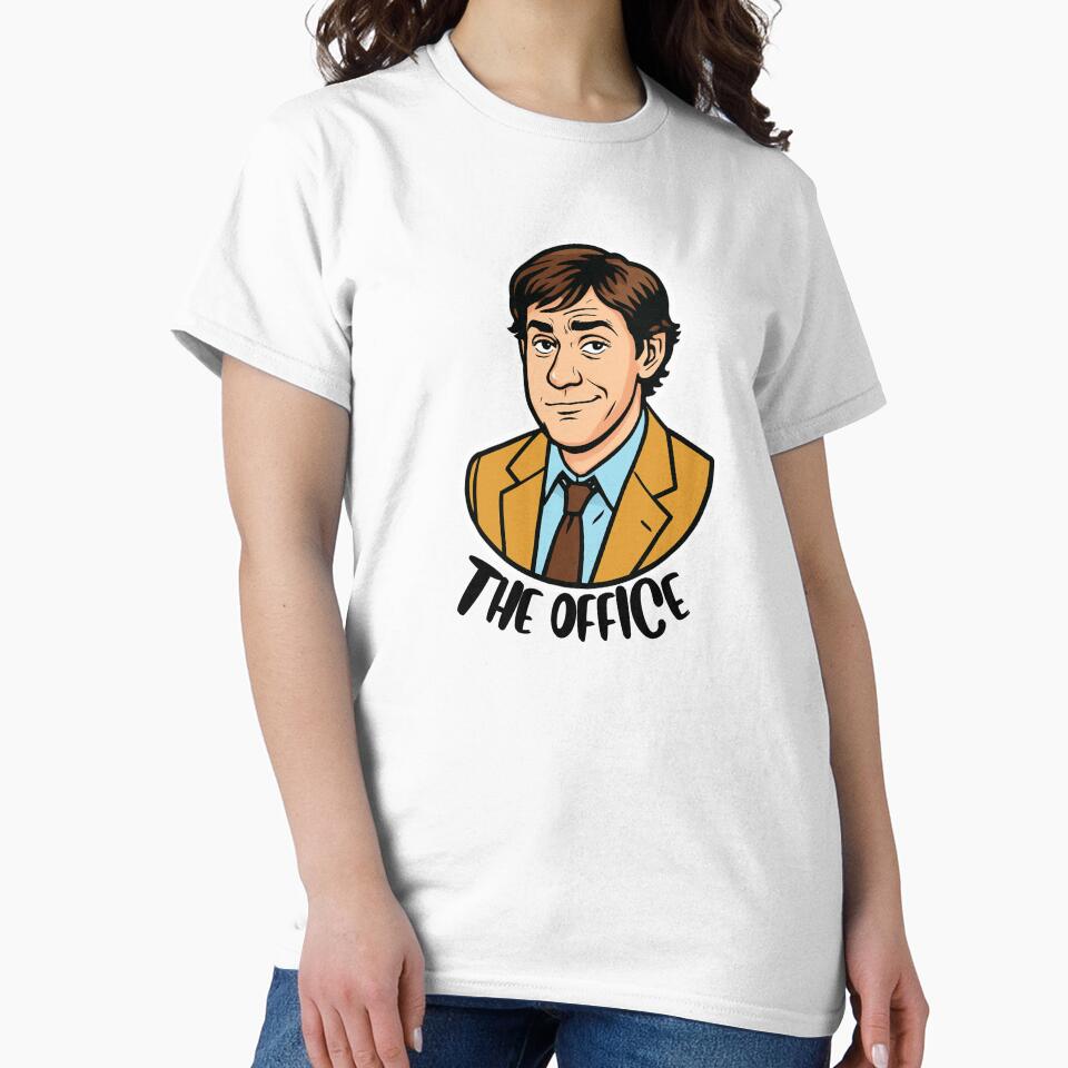 Jim Halpert - The Office by geekis T-Shirts, Hoodie, Sweatshirt | BlankRebels.com (Image 2)