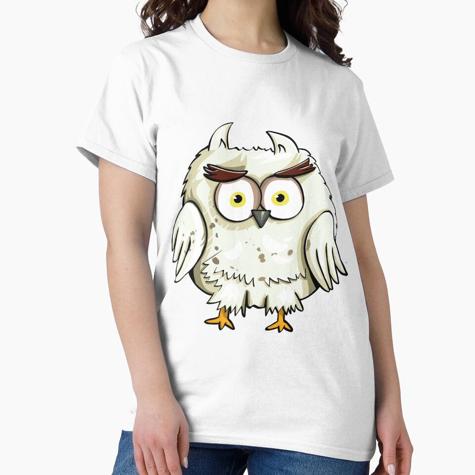 fluffy owl illustration by Richstd T-Shirts, Hoodie, Sweatshirt | BlankRebels.com (Image 2)