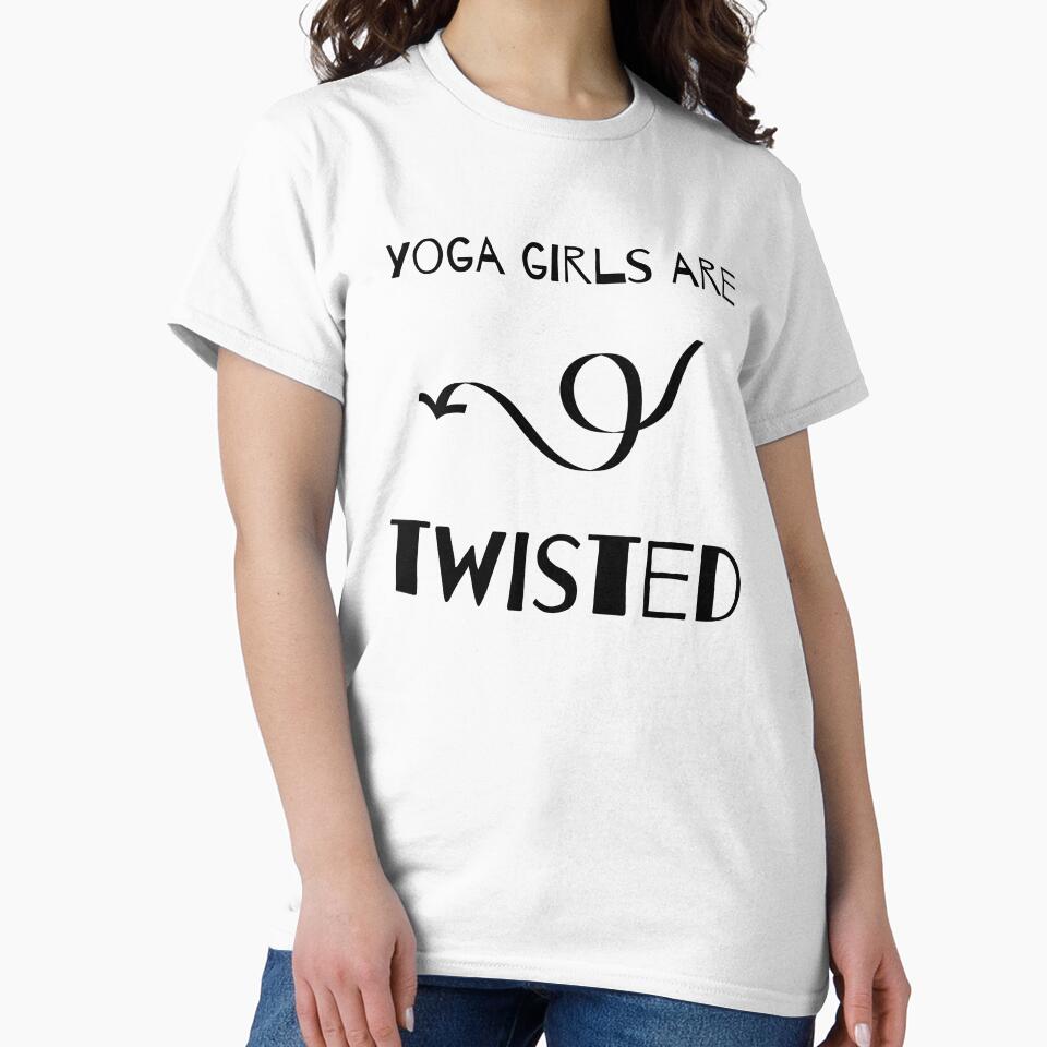 Yoga Girls Are Twisted | yoga top by PetrKad T-Shirts, Hoodie, Sweatshirt | BlankRebels.com (Image 2)