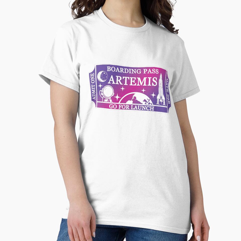 Nebula Artemis Boarding Pass by Celticrose721 T-Shirts, Hoodie, Sweatshirt | BlankRebels.com (Image 2)