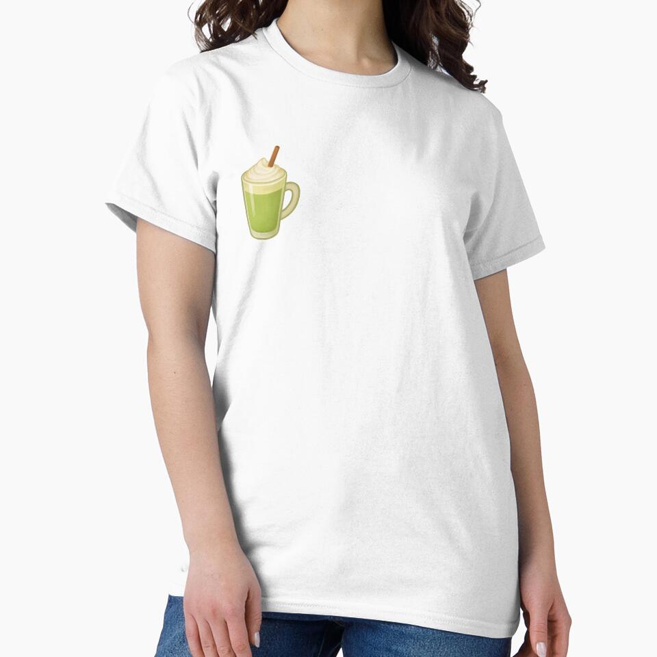 Whipped Cream Matcha Latte Tea Cozy Autumn Aesthetic Vibes by Crayoncafe T-Shirts, Hoodie, Sweatshirt (Image 2)