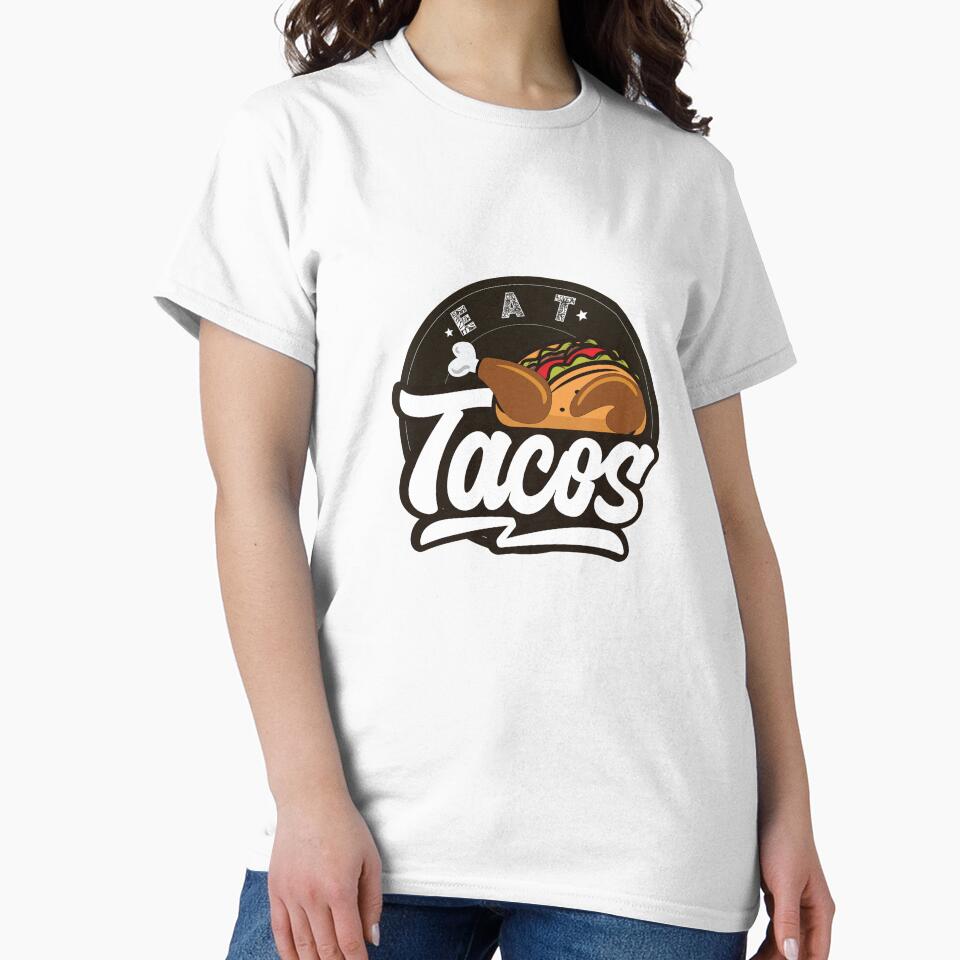 Eat Taco Turkey Gobble Thanksgiving Day Funny Graphics by QuanJewelry T-Shirts, Hoodie, Sweatshirt (Image 2)