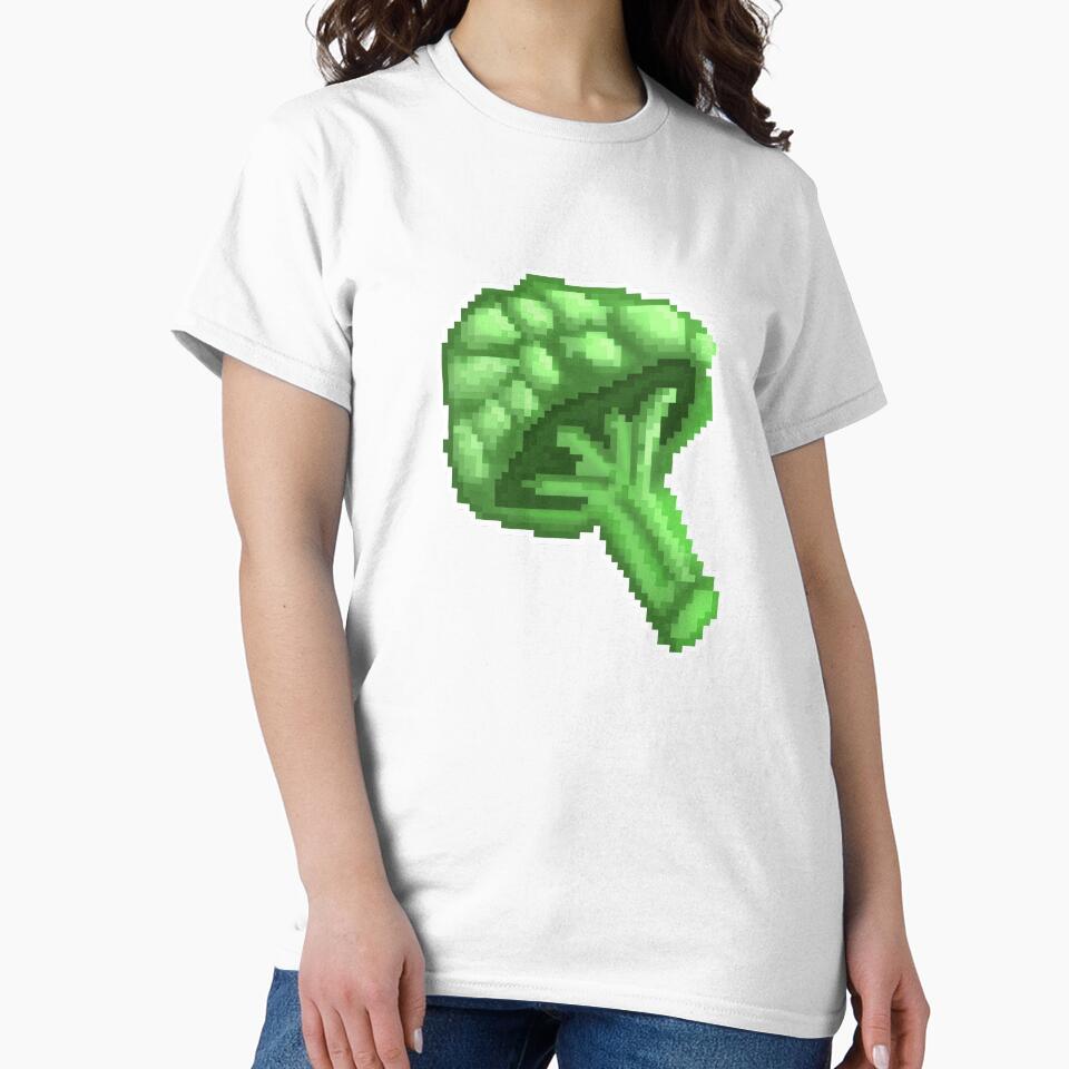 Pixel Art Broccoli by Percy Everett T-Shirts, Hoodie, Sweatshirt | BlankRebels.com (Image 2)