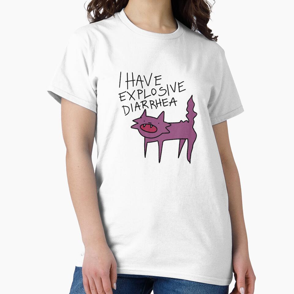 Cat with diarrhea by HummingGhost T-Shirts, Hoodie, Sweatshirt | BlankRebels.com (Image 2)