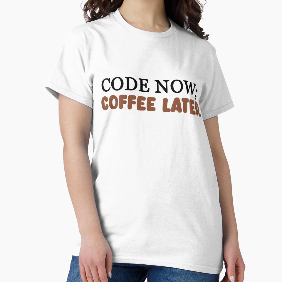 Caffeine-Powered Coder by TheLineArtist T-Shirts, Hoodie, Sweatshirt | BlankRebels.com (Image 2)