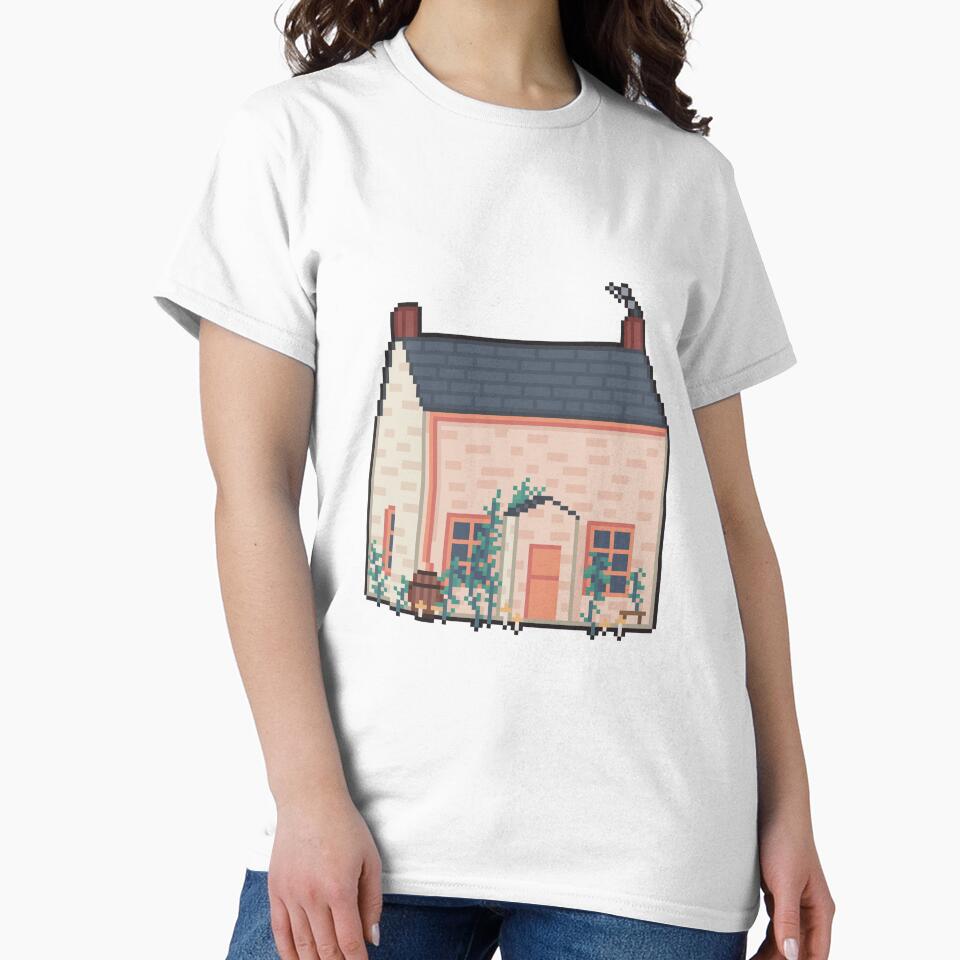 Cottagecore Pixel Art 1 by LankyPng T-Shirts, Hoodie, Sweatshirt | BlankRebels.com (Image 2)