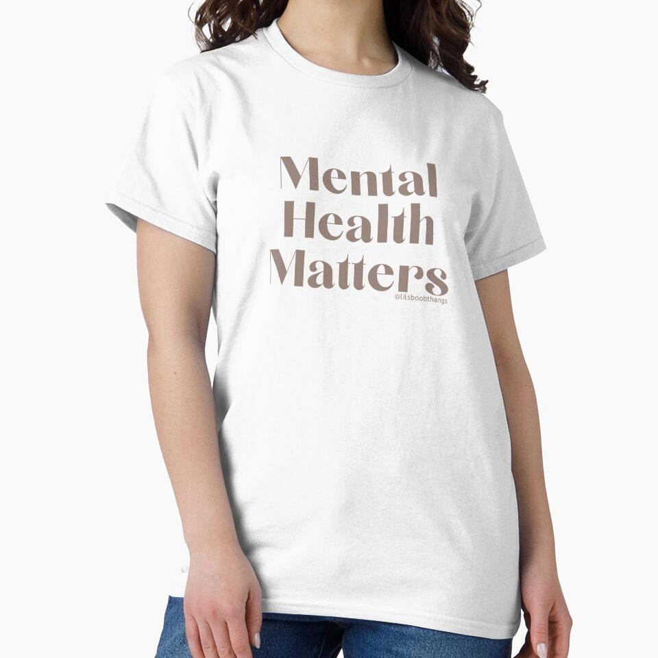 Mental Health Matters., v17b | @lilsboobthangs by lilsboobthangs T-Shirts, Hoodie, Sweatshirt | BlankRebels.com (Image 2)