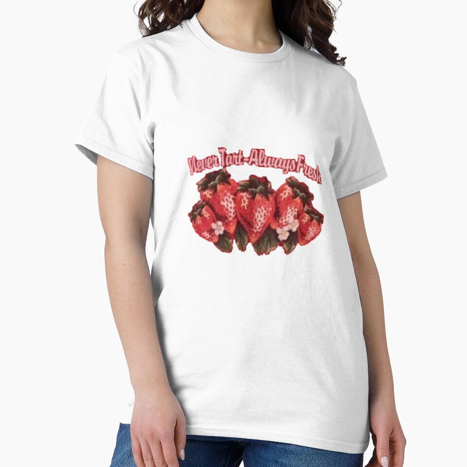 Strawberry "Never Tart-Always Fresh" 2000s Decal by -y2k- T-Shirts, Hoodie, Sweatshirt | BlankRebels.com (Image 2)