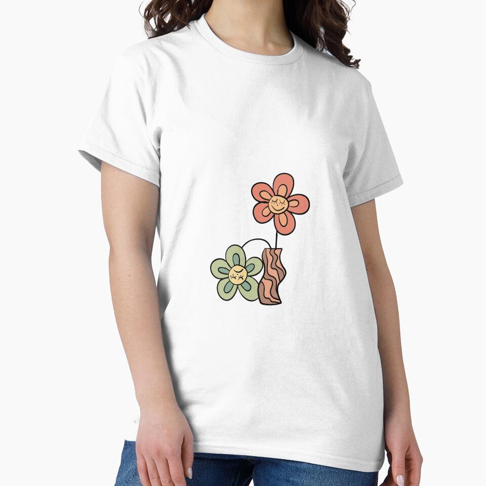 Aesthetic Flower Art by corneliahill T-Shirts, Hoodie, Sweatshirt | BlankRebels.com (Image 2)
