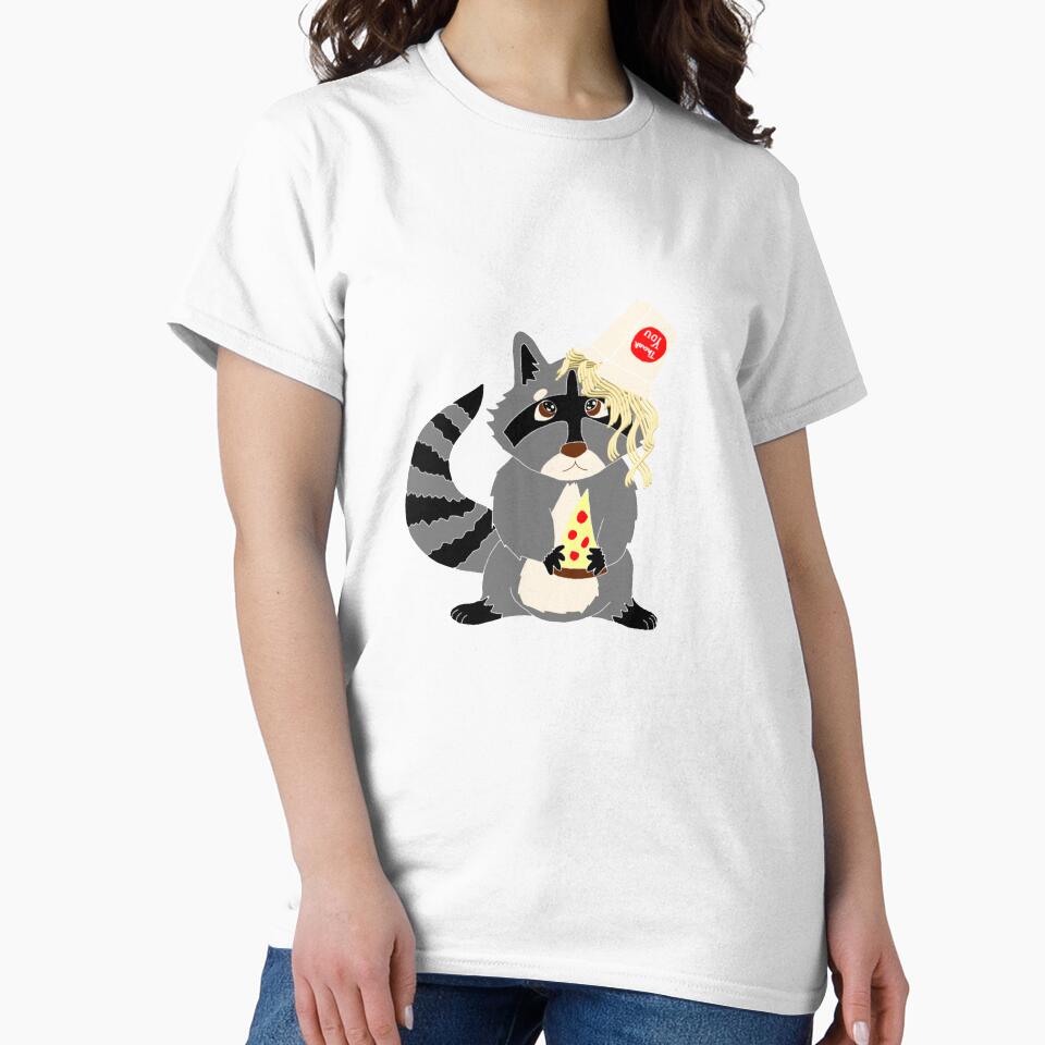 Trash panda by Alliecat Arts T-Shirts, Hoodie, Sweatshirt | BlankRebels.com (Image 2)