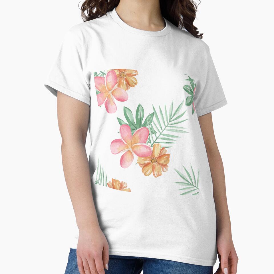 Tropical Florals by elleinadesigns T-Shirts, Hoodie, Sweatshirt | BlankRebels.com (Image 2)