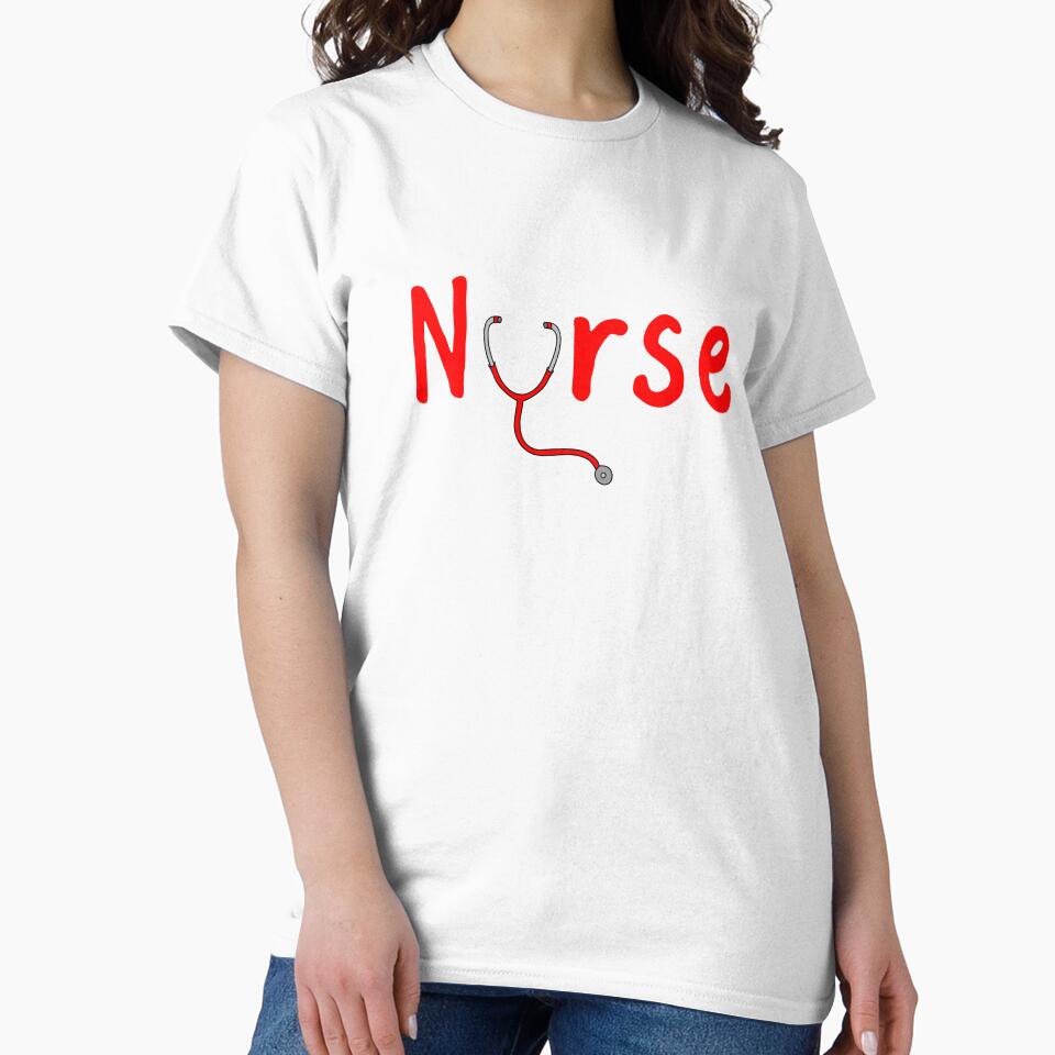 Nurse Stethoscope by Sartoris Art T-Shirts, Hoodie, Sweatshirt | BlankRebels.com (Image 2)