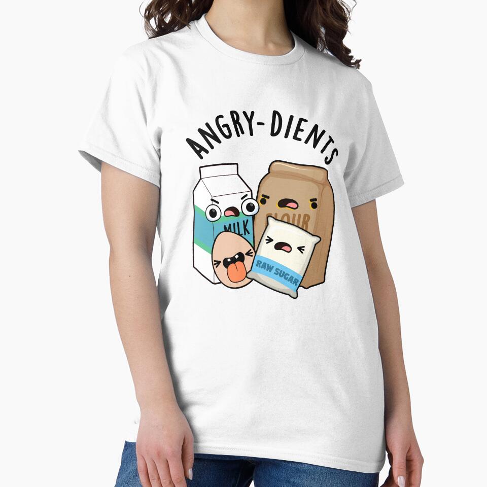 Angry-dients Funny Baking Pun by punnybone
