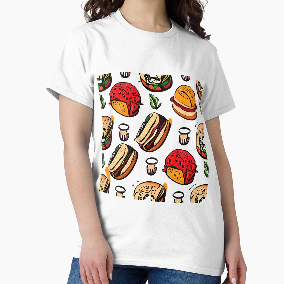 Burger Build: Creating the Perfect Patty Stack by Permana96 T-Shirts, Hoodie, Sweatshirt | BlankRebels.com (Image 2)