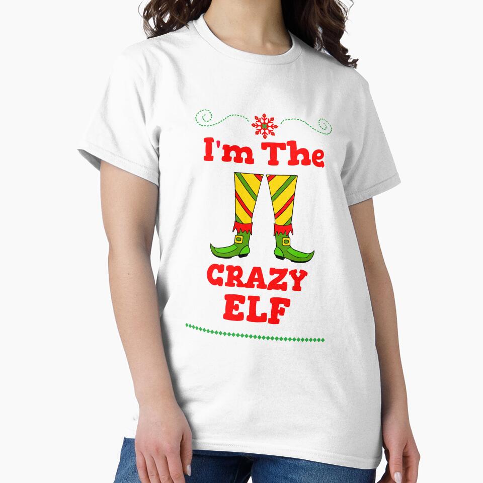 Elf Matching Crazy Elf by Sartoris Art T-Shirts, Hoodie, Sweatshirt | BlankRebels.com (Image 2)