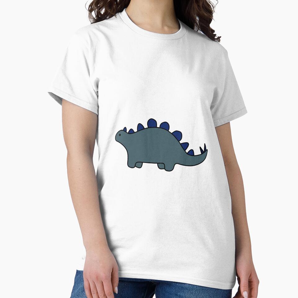 Dark blue dinosaur by trippyzipp T-Shirts, Hoodie, Sweatshirt | BlankRebels.com (Image 2)