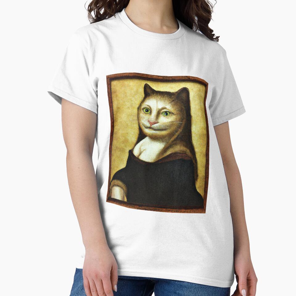 Cat Mona Lisa by bullshirter