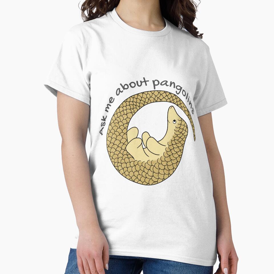 Ask me about pangolins by RachelLShaw T-Shirts, Hoodie, Sweatshirt | BlankRebels.com (Image 2)