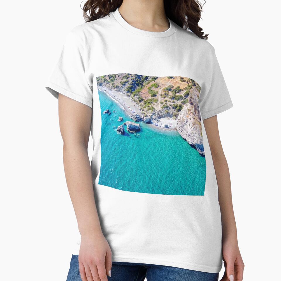 Tropical Turquoise Blue Ocean Views by newburyboutique T-Shirts, Hoodie, Sweatshirt | BlankRebels.com (Image 2)