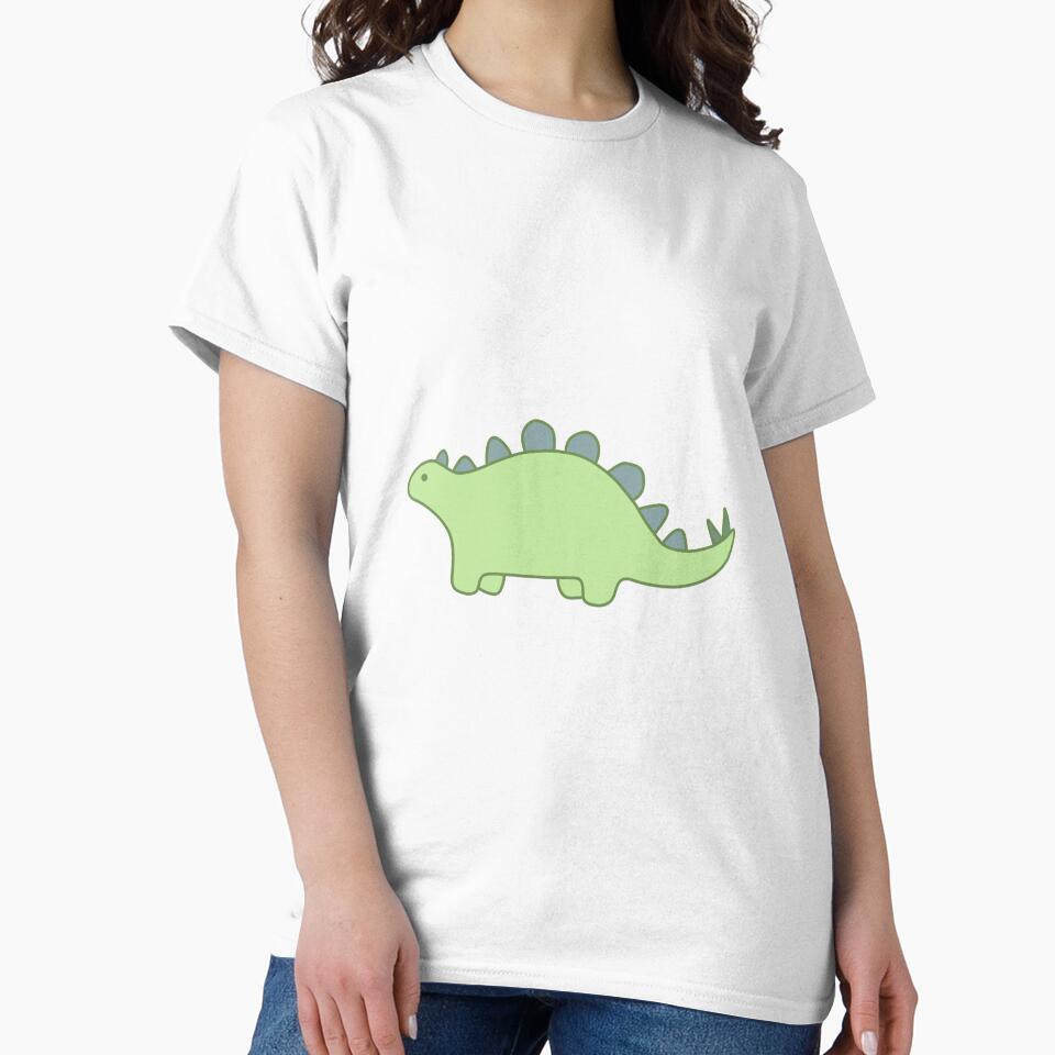 Light Green Dinosaur by trippyzipp T-Shirts, Hoodie, Sweatshirt | BlankRebels.com (Image 2)