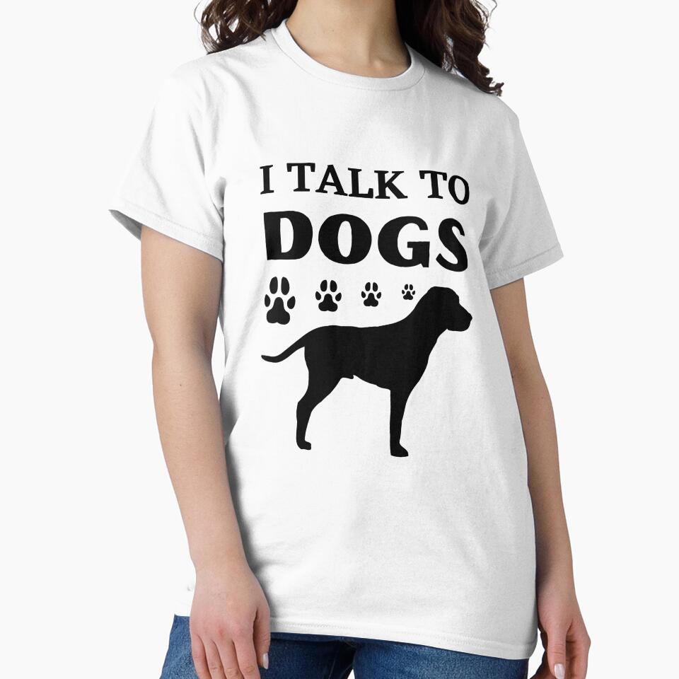DOG lovers Unisex T Shirt by Eranga1989