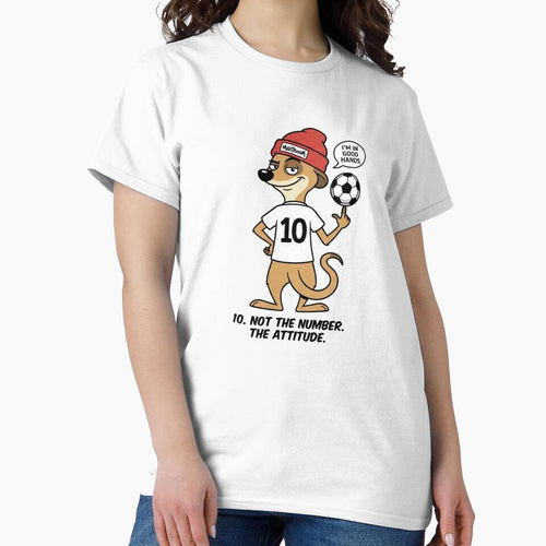 10. Not The Number. The Attitude. | Retro Soccer Meerkat by mAXiBoOM