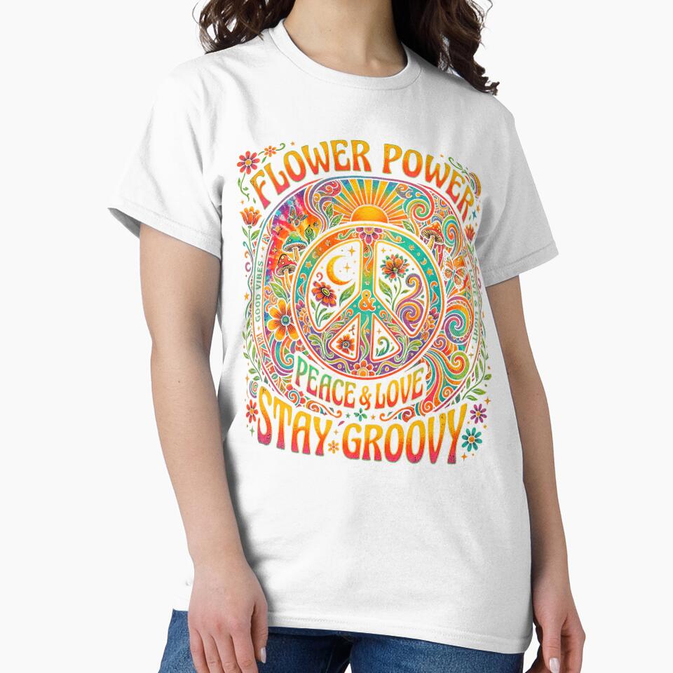 Peace Love Freedom Flower by MasterShong