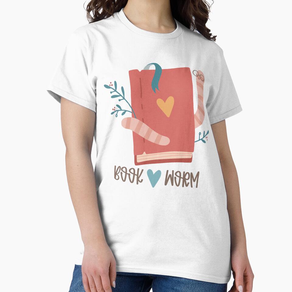 Book Worm | Reading Lover by SpencerReedDes T-Shirts, Hoodie, Sweatshirt | BlankRebels.com (Image 2)