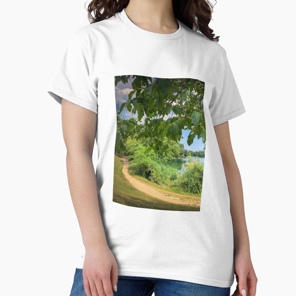 Nature Park Trees Lake by eleonoraingrid T-Shirts, Hoodie, Sweatshirt | BlankRebels.com (Image 2)
