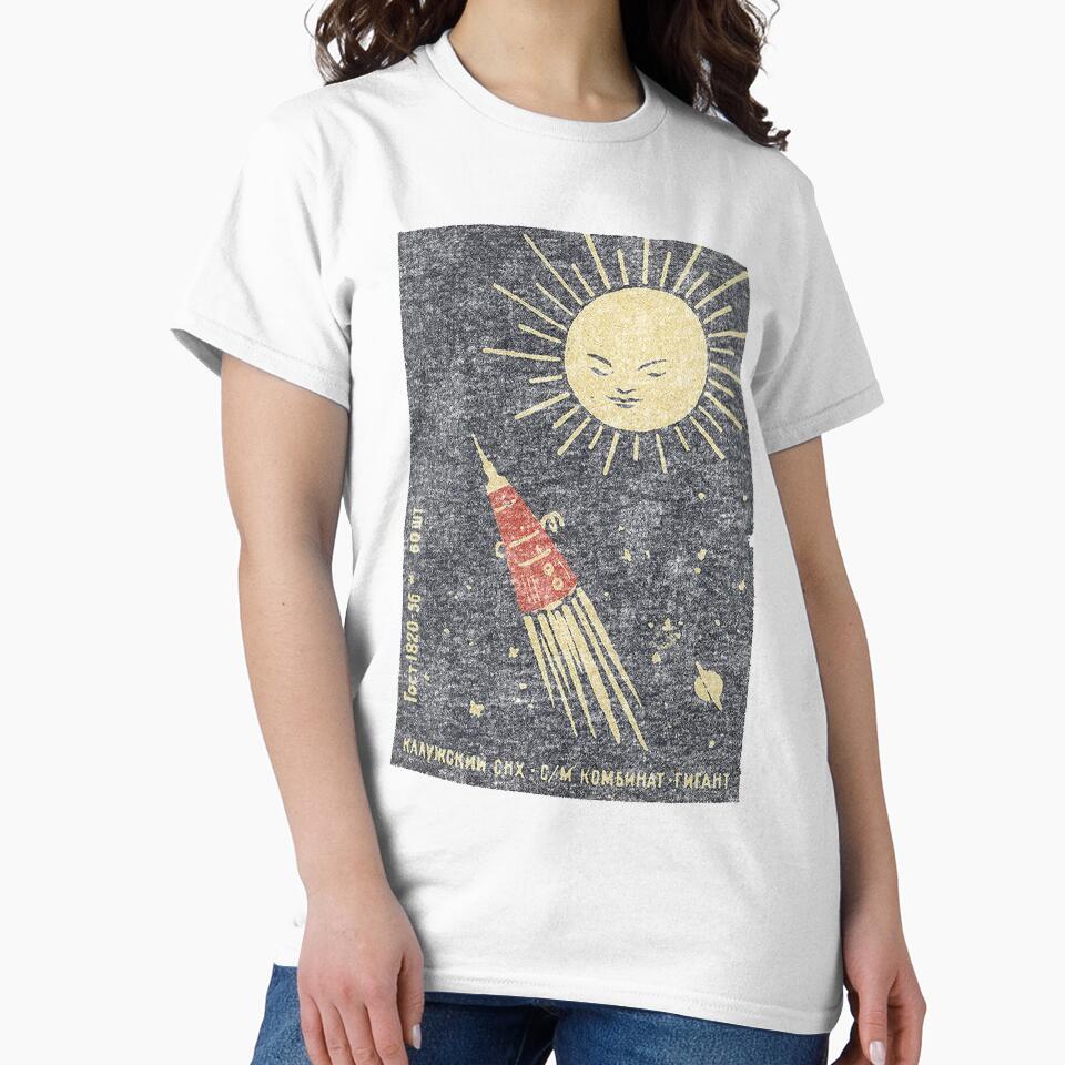 Vintage Russian Space Program Sputnik 3 by VintageDigital T-Shirts, Hoodie, Sweatshirt | BlankRebels.com (Image 2)